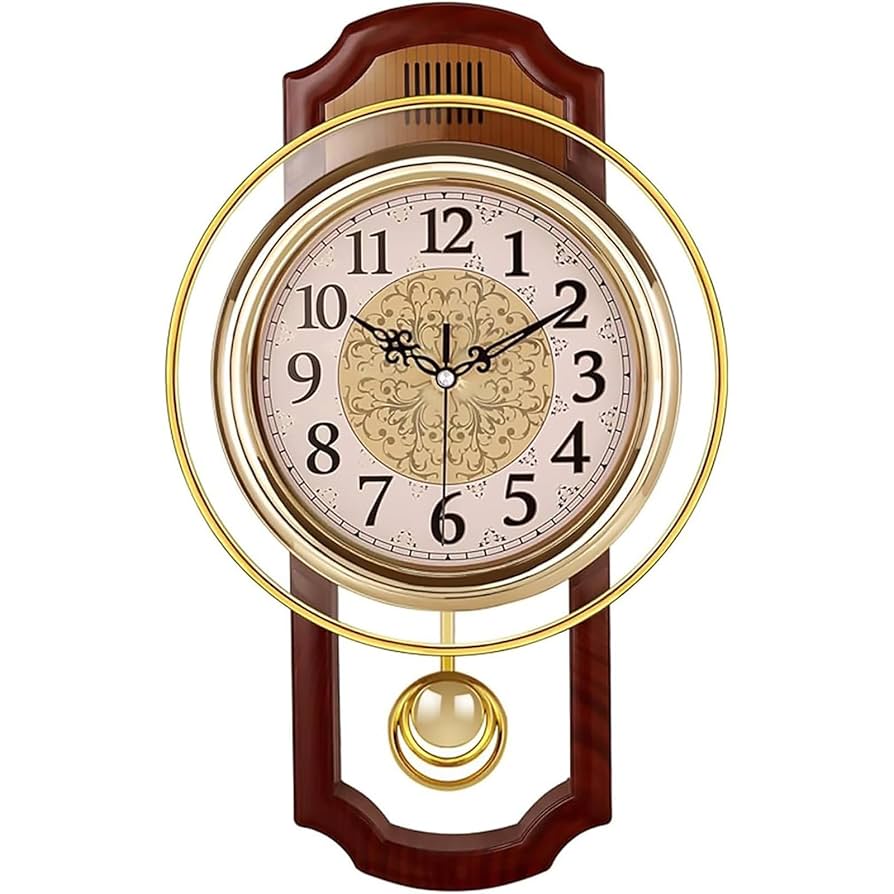 Amazon.com: TDFXZCSW Silent Retro Swing Wall Clock with